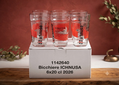 Ichnusa set bicchieri - ichnusa,