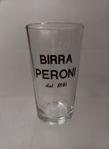 Bicchieri vintage birra peroni - bicchieri,
