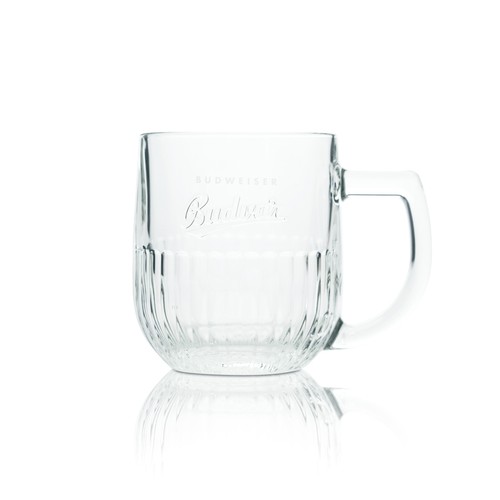 Bicchiere birra budweiser - bicchiere,