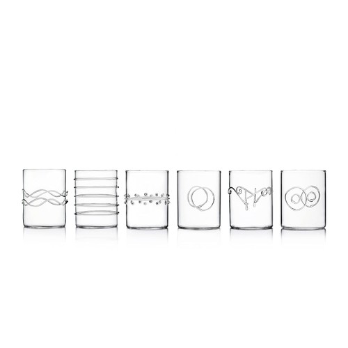 Bicchieri acqua set - set, 6