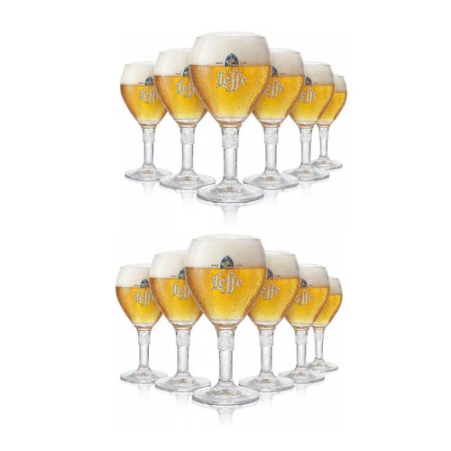 Leffe set x12 - leffe, bicchieri