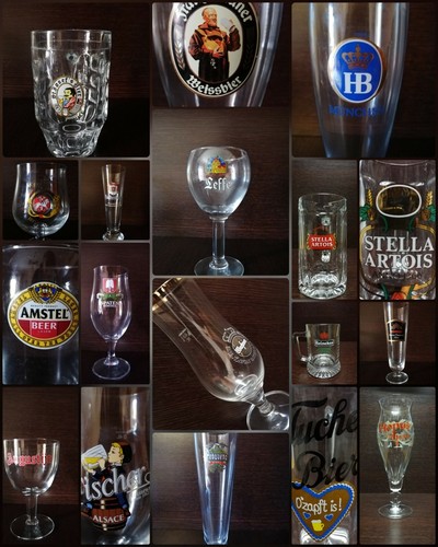 Bicchieri boccali birra - e,