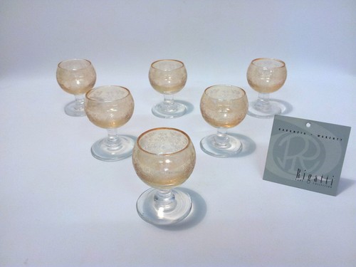 Set bicchieri bicchierini - 6,