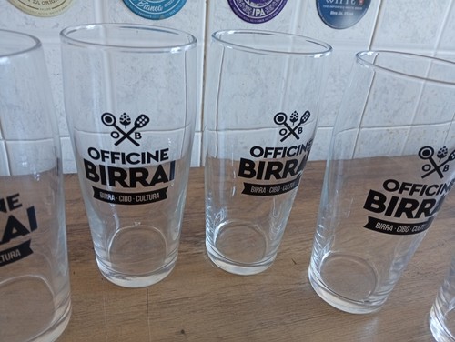 Bicchieri birra officine - birra,