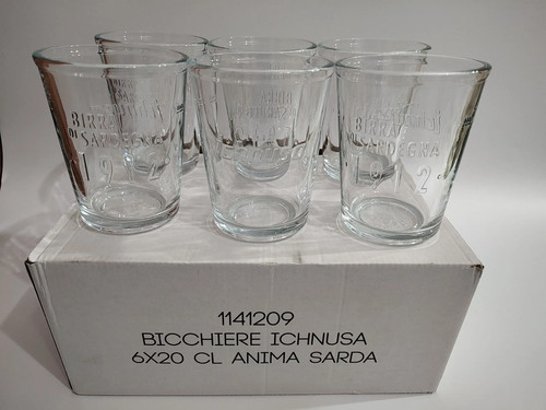Ichnusa set bicchieri - set, 6