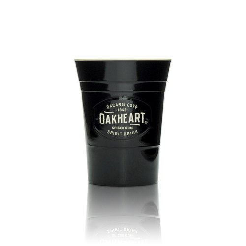 Bicchiere plastica bacardi - bicchiere,