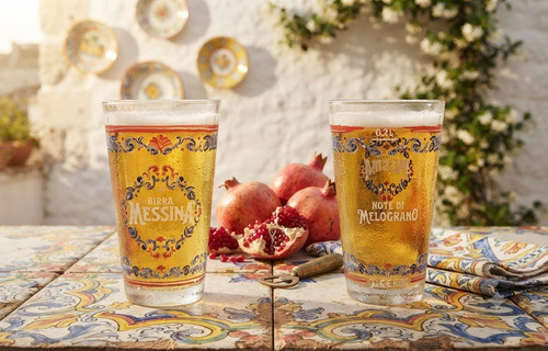 Birra messina bicchiere - messina,