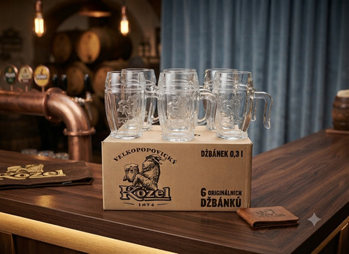 Kozel set bicchieri vetro - set,